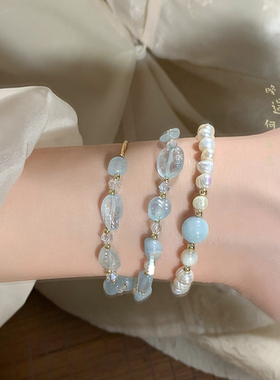 天然淡水珍珠手链轻奢高级感