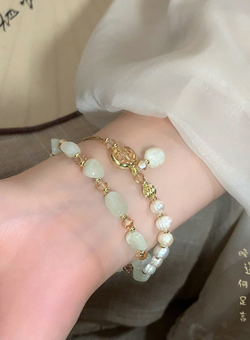 天然淡水珍珠手链小众设计精致