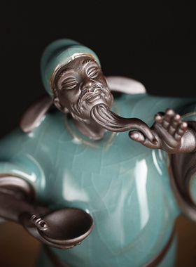 诗仙李白禅意历史人物摆件