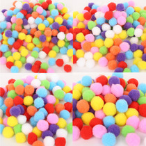 Hot 100-500Pcs Lot Mixed Soft Round Shaped Pompom Balls Fluf