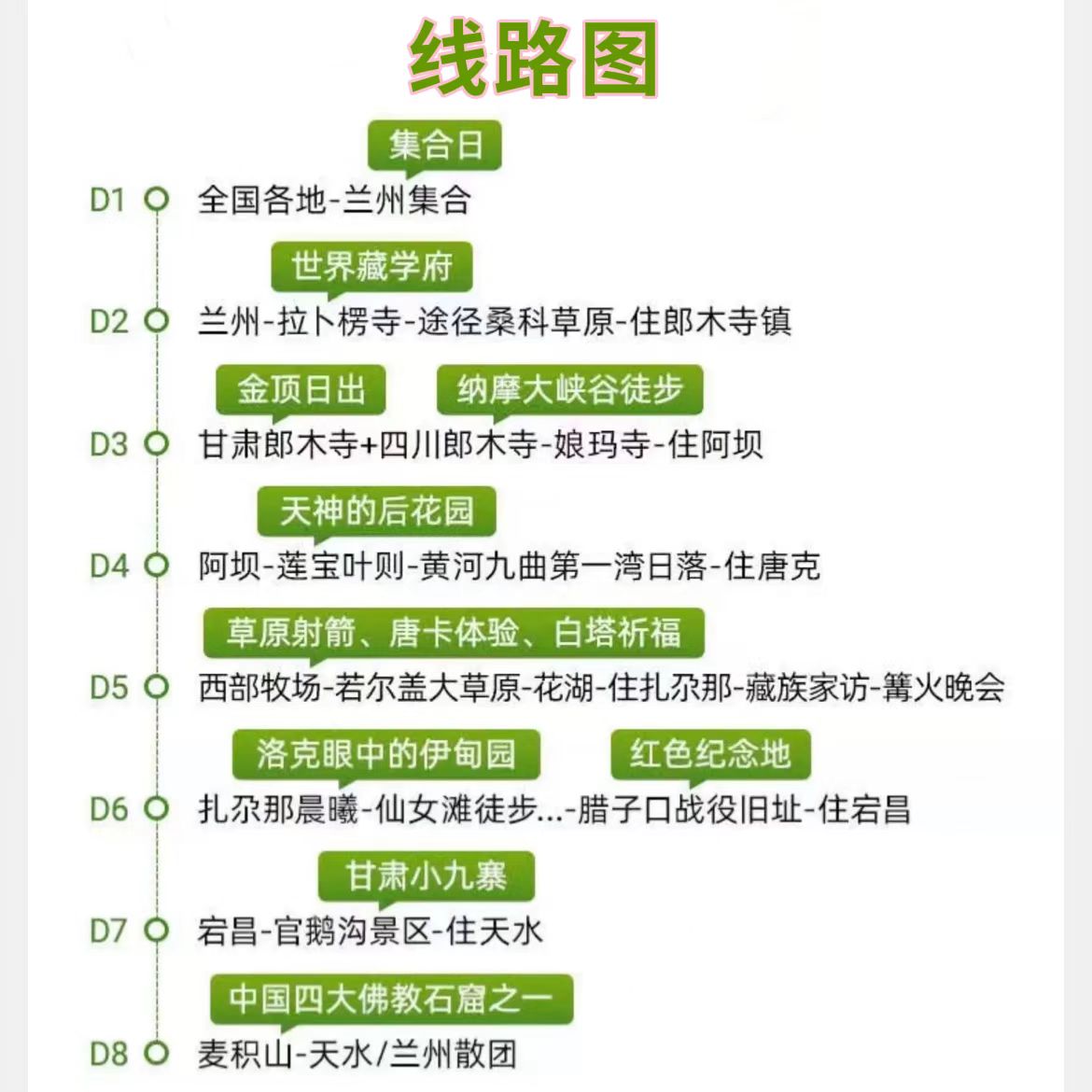 甘南陇南天水8天7晚16人内精品团+麦积山|官鹅沟|扎尕那景区|花湖 - 图1