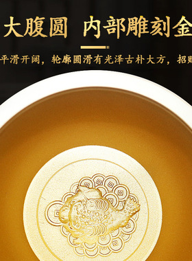 黄铜米缸聚财招财聚宝盆百福铜缸