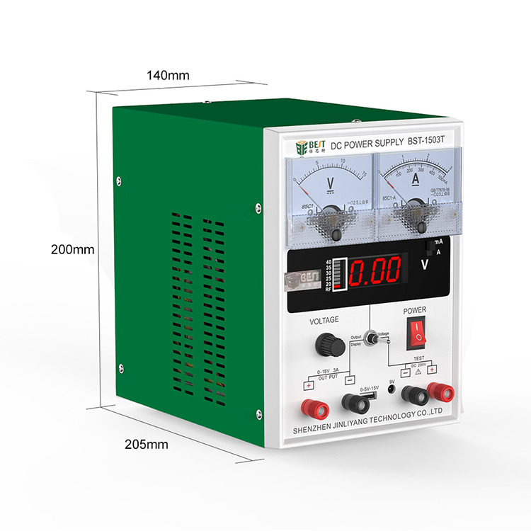 15V3A可调直流稳压电源 1503T手机维修电源5V USB数显 - 图0
