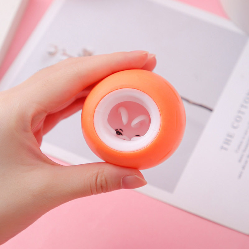 抖音同款挤压胡萝卜兔子挤挤杯口袋小动物捏捏乐解压玩具,淘宝优惠券,粉丝福利购,淘宝优惠卷