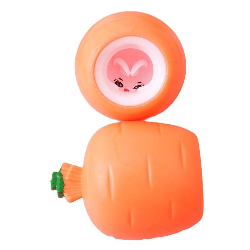抖音同款挤压胡萝卜兔子挤挤杯口袋小动物捏捏乐解压玩具,淘宝优惠券,粉丝福利购,淘宝优惠卷