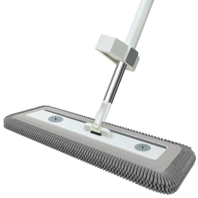 雪尼尔拖把家用免手一拖新款懒人湿两用拖地神器大号拖布吸水1