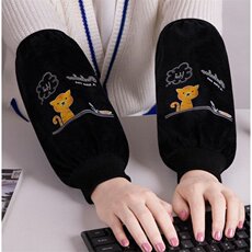 Комплект из двух частей 新款长款秋冬季防污袖套女厨房家务工作上班套袖学生干活护袖手袖