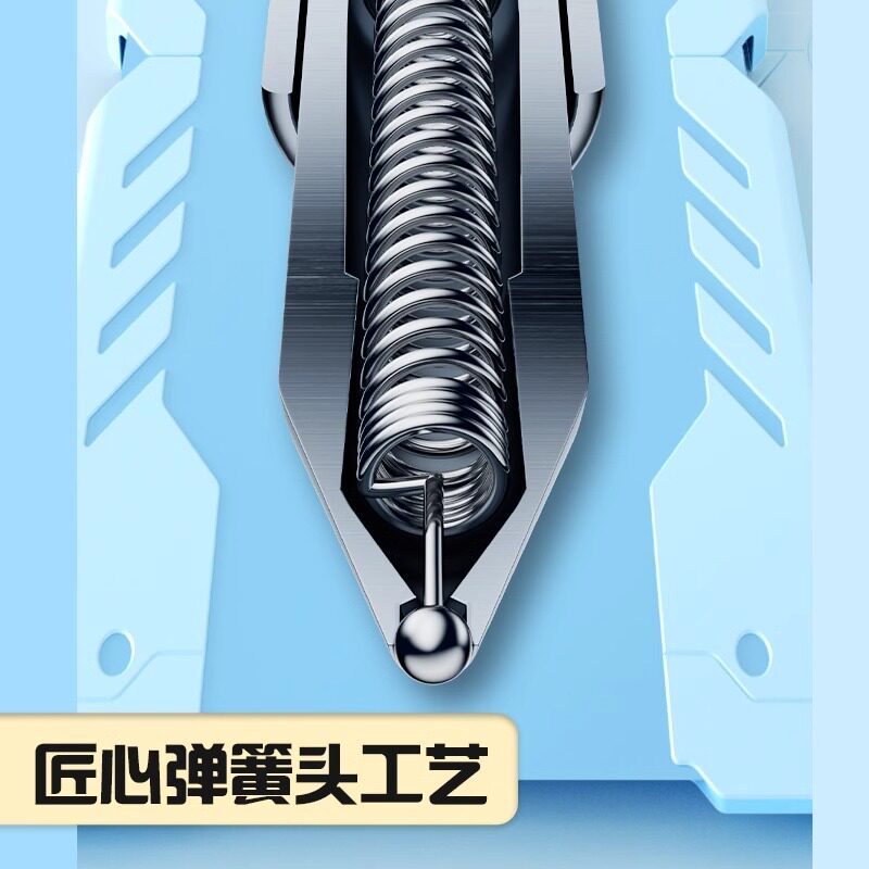 晨光按动中性笔学生升级版K35考试专用刷题笔碳素黑笔0.5mmST笔头