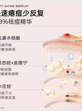 C咖祛痘膏精华快速瘪痘褪红去闭口舒缓控油改善痘肌淡化痘印正品