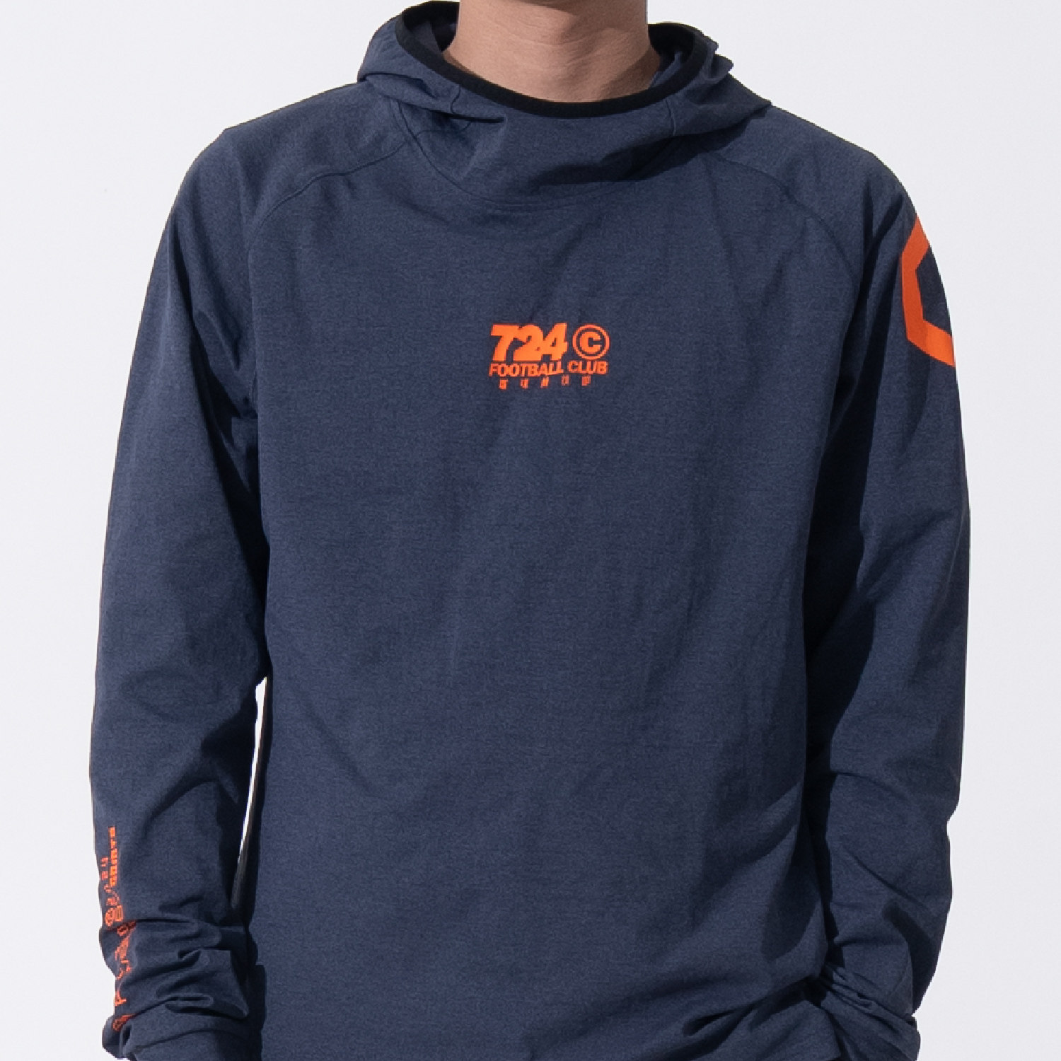 GOINTO 7天24小时足球生活 套头足球长袖连帽印花潮流训练服,淘宝优惠券,粉丝福利购,淘宝优惠卷