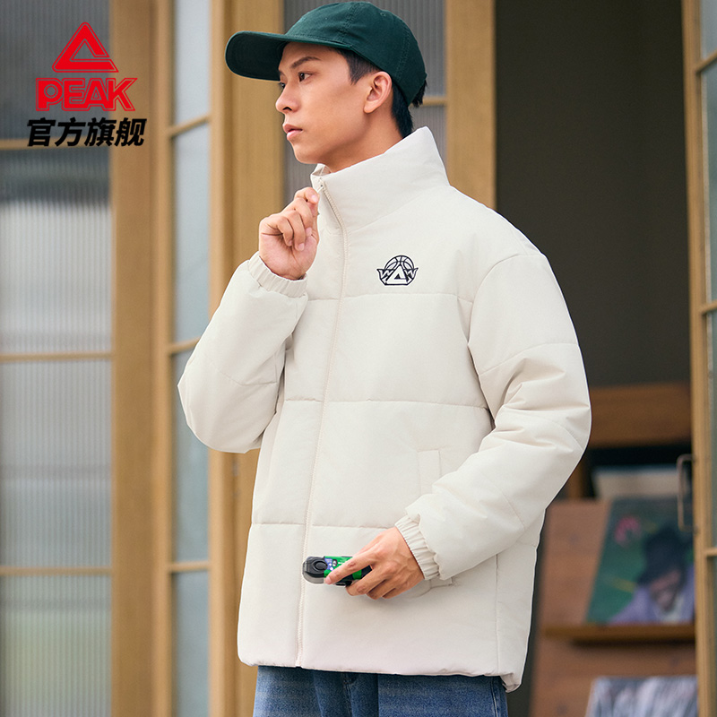 匹克篮球文化系列厚棉衣棉服24年冬新品保暖防风外套休闲上衣男女