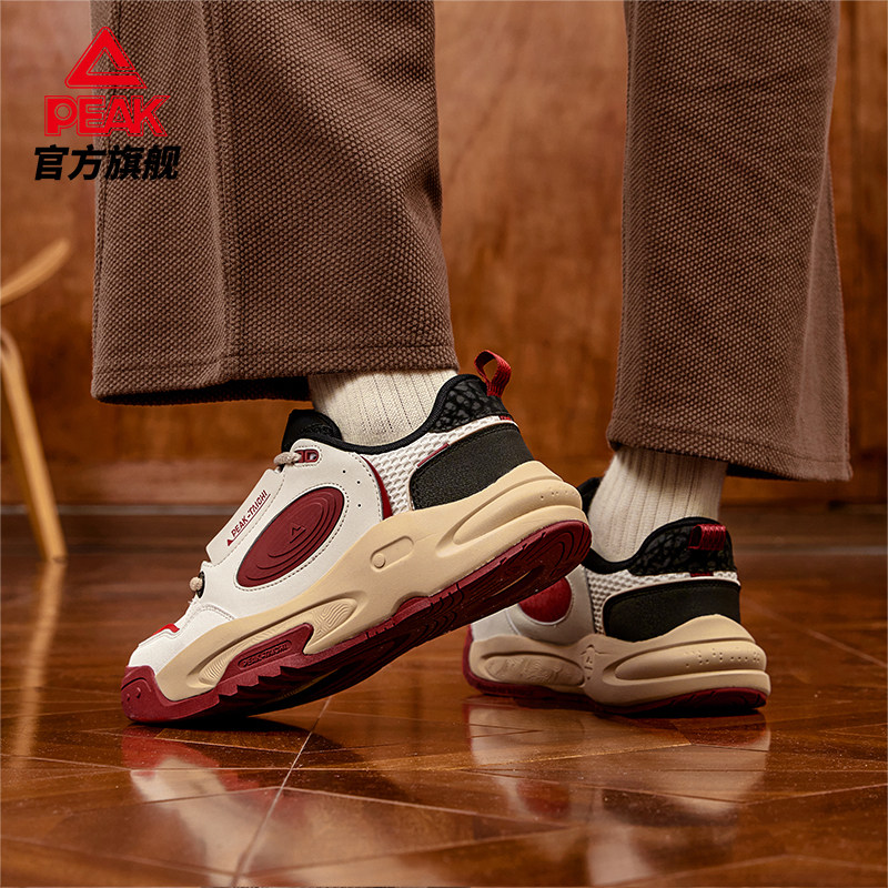 匹克态极板鞋男漫游2.0秋季新品运动鞋女平底滑板鞋面包鞋休闲鞋 - 图2