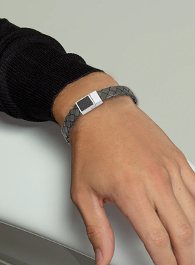 经典编织手链时尚简约情侣手串