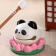 Work station decompression size panda wooden fish knock to decompress children