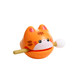 Small wooden fish knocking decompression toy ornaments desk decoration