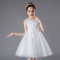 David Bella Official Girl Princess Dress Gown 2023 Summer Children Girl Fluffy Dress Dress Dress