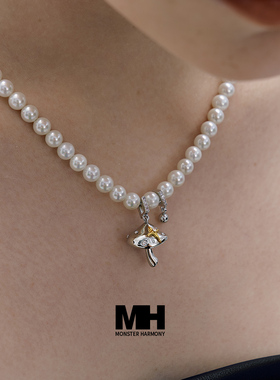 MonsterHarmony原创设计珍珠项链