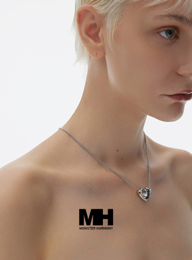 monsterharmony铭心爱心项链