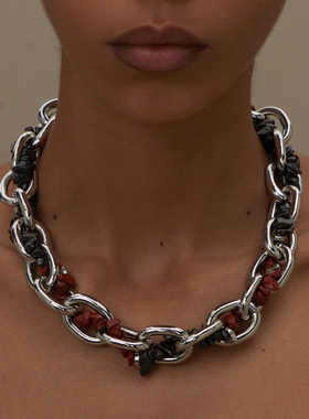monsterharmony原创设计红黑项链