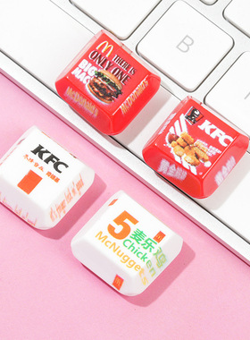 迷你仿真外卖袋子快餐盒小摆件