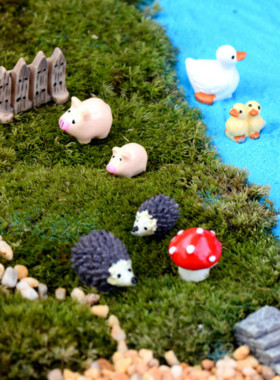 树脂微景观趣味农场小动物