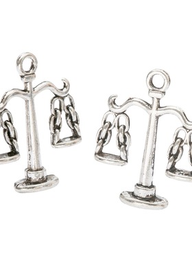 微缩迷你天秤DIY饰品配件复古锌合金 天秤挂件 娃娃屋装饰小摆件