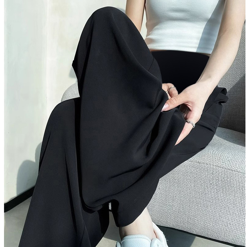 孕妇阔腿裤子窄版西装显瘦薄款夏季大码宽松外穿高个子加长款夏装,淘宝优惠券,粉丝福利购,淘宝优惠卷