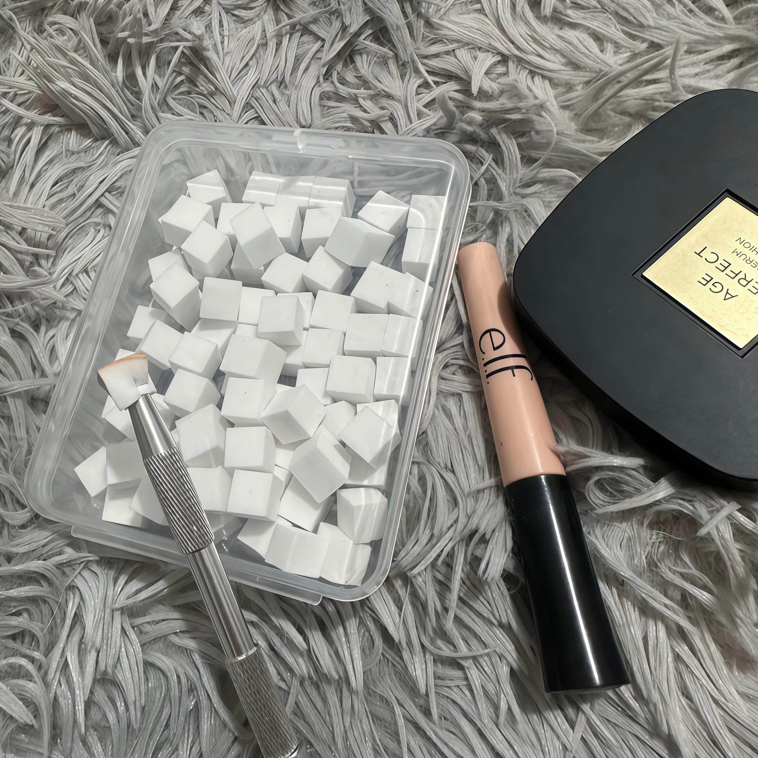 自制遮瑕刷拍拍海绵遮瑕平替粉扑拍拍棉化妆抓笔晕染腮红美甲工具,淘宝优惠券,粉丝福利购,淘宝优惠卷