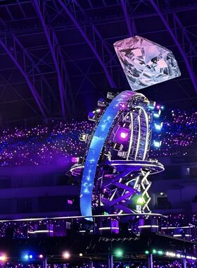 追星人好物！演唱会应援超大钻戒道具自担合影追星氛围感拍照神器