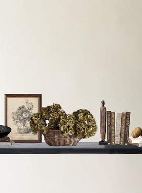 侘寂风质感搭配设计玄关摆件