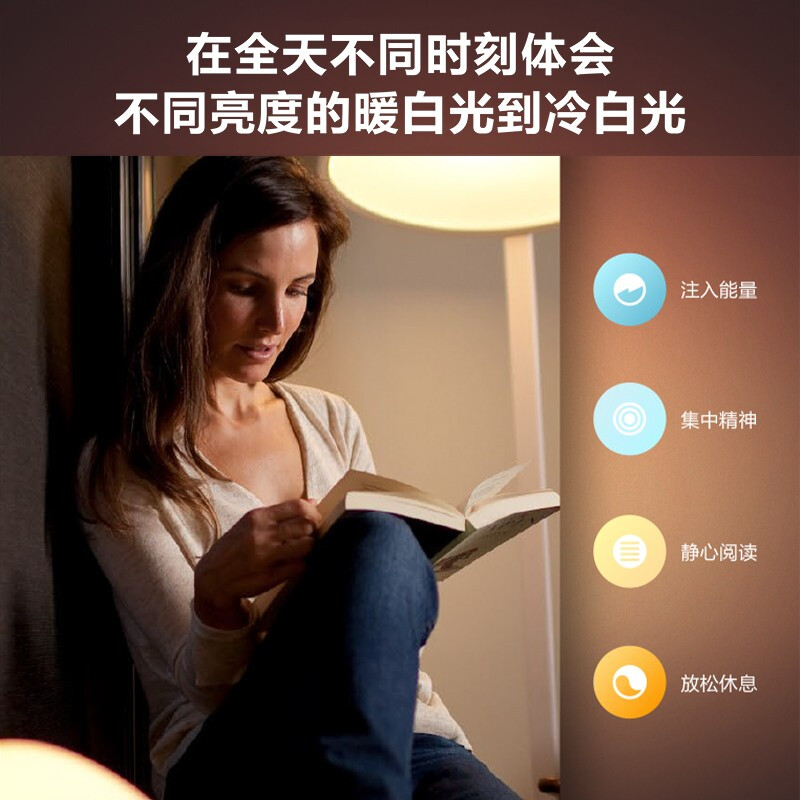 【清仓三折】飞利浦Hue台灯智能led睿晨可调光Siri桌灯Homekit - 图1