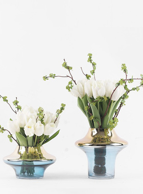 中式仿真摆件售楼处玻璃