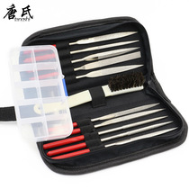 Dons Tool Kit Diamond 5 * 180 Shgin filing Pork Mane Black Hair Brush Parts Box