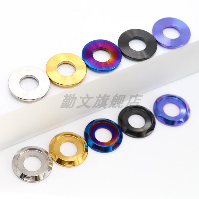 TC4 titanium alloy fancy step gasket