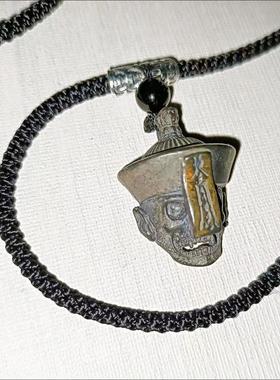 男女情侣复古吊坠黄铜材质