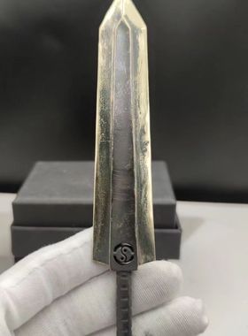 黄铜古剑摆件装饰复古中式巨剑