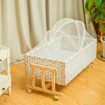 Bed 2 Summer Style Bed Real Basket Baby with small bed age 0 rocking Ctrip with child Garage-bed and baby bed Moving Coarse Treasure to the Treasure Pendulum R