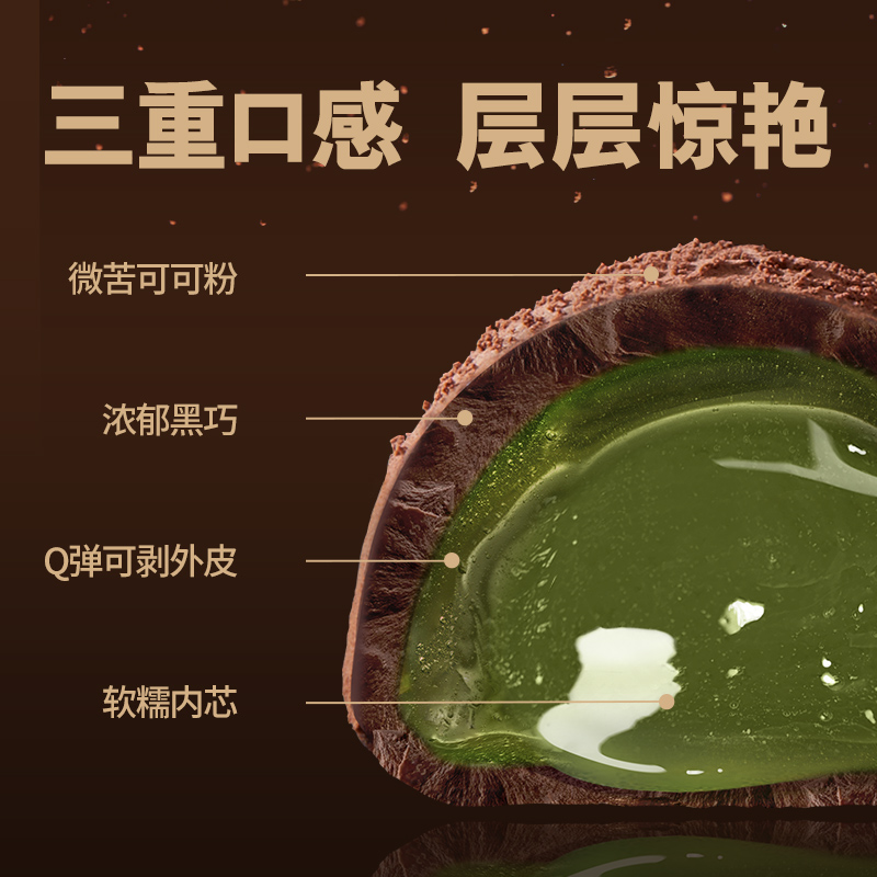 CHOCSIS巧兮兮绵绵软软巧克力豆4袋棉花糖果软糖儿童纯可可脂零食