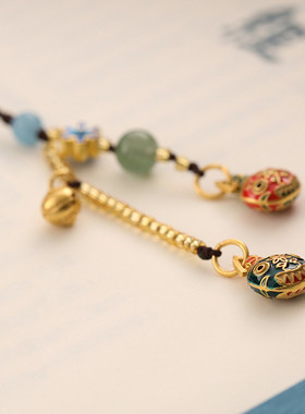 吞金兽手机挂件DIY男女款一家三