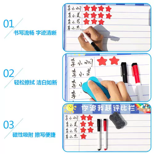 Оценка группы класса колонка магнитная детская сада школьная слава Список промо -колонны Колонны начальной школы соревнования учащихся очки таблицы наклейки на стены