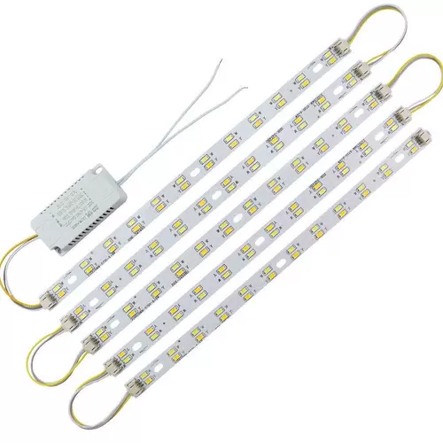 Светодиодная светодиодная лента, лампа, прямоугольный светильник, сменный потолочный светильник для гостиной, три цвета