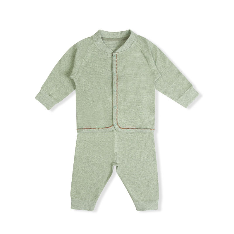 新生宝宝衣服2022春款初生儿爬爬衣 秧禾苗苗连身衣/爬服/哈衣