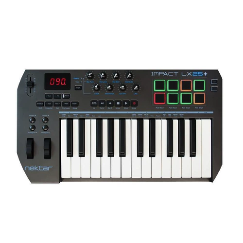 Певица контроллера расположена клавиатура.61 Ключевая половина с тяжелым электронным стадием входа оценка USB Zero.