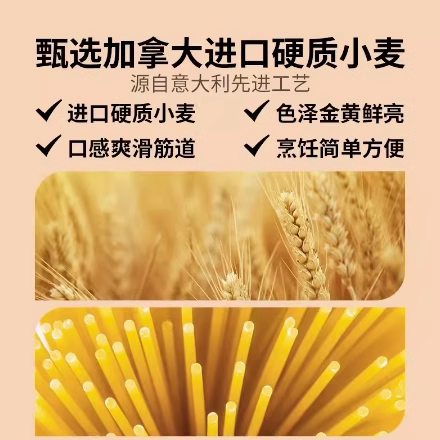 PASTATIME意刻意大利面500g*5直条型意面通心粉方便速食挂面 - 图0