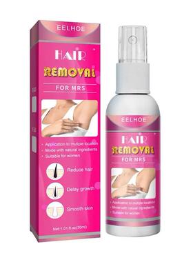 Hair Removal Spray Non-Irritating Gentle Inhibitor Painless