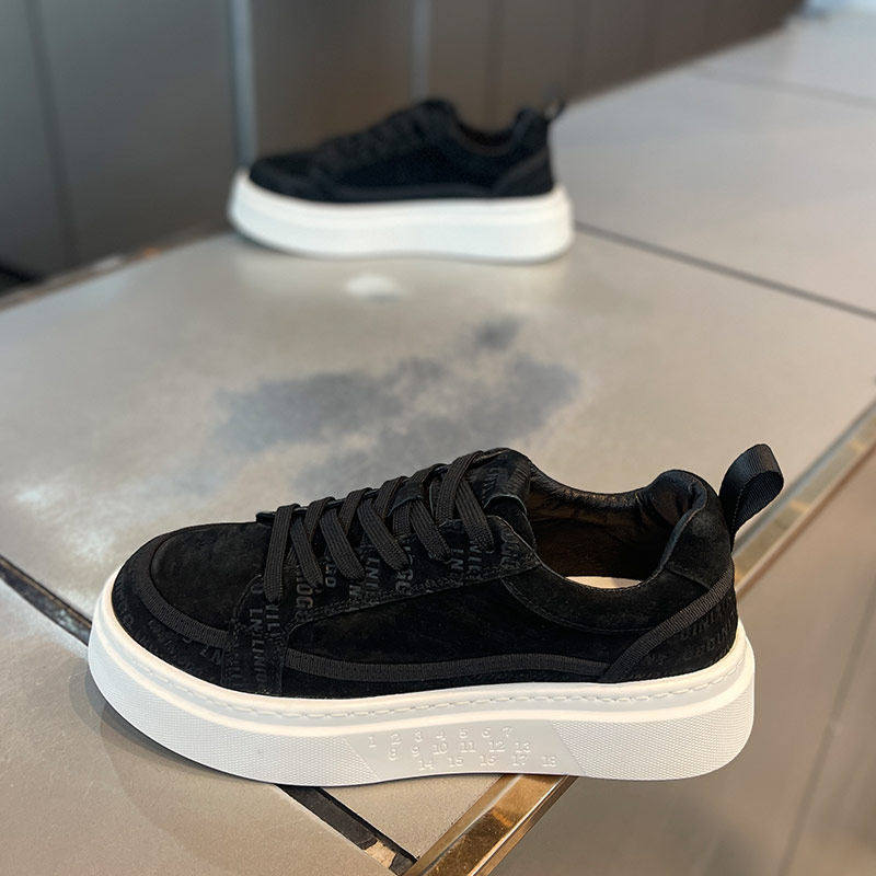 男鞋春秋新款时尚厚底板鞋潮流百搭软底轻便翻皮绒休闲运动鞋,淘宝优惠券,粉丝福利购,淘宝优惠卷