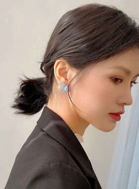 2024g Zircon Stone For Women Fashion Jewelry Korean Earring