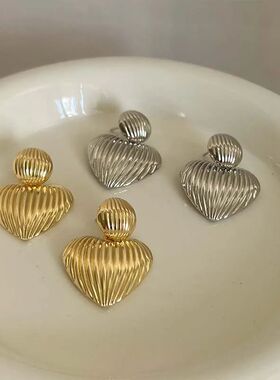 2024nk Gold Color Geometric Pendant Earrings Jewelry Party