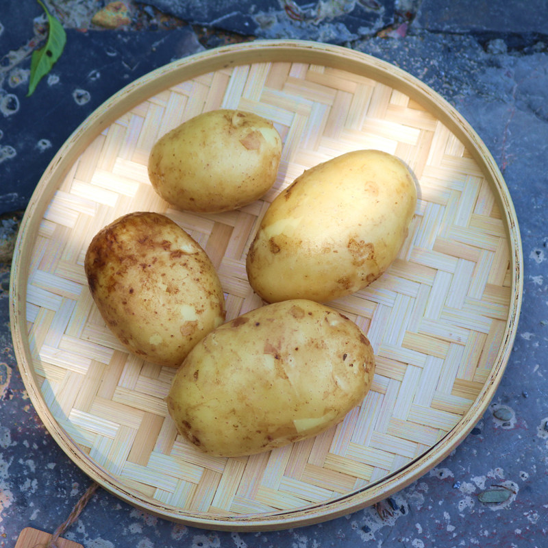 湖北五峰小土豆10斤整箱高山新鲜洋芋迷你黄皮黄心士豆马铃薯蔬菜,淘宝优惠券,粉丝福利购,淘宝优惠卷