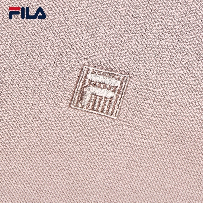 FILA 斐乐官方女子连帽卫衣2026春新款时尚休闲宽松针织长袖上衣 - 图2